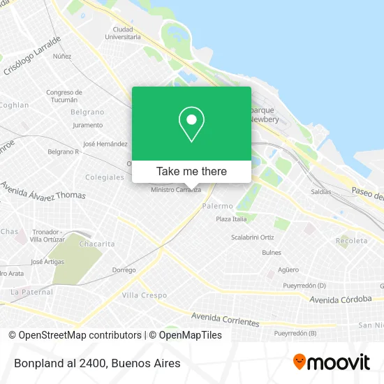 Bonpland al 2400 map