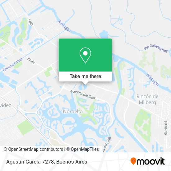 Agustin García 7278 map