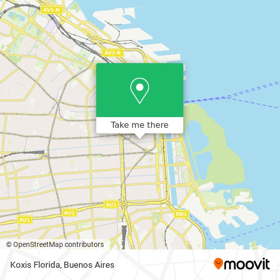 Koxis Florida map