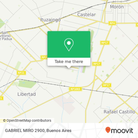 GABRIEL MIRO 2900 map