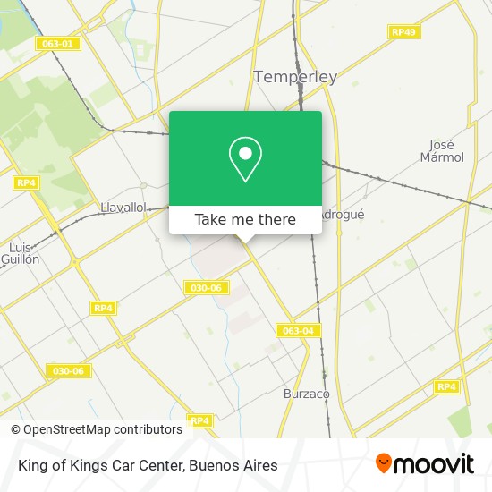 King of Kings Car Center map
