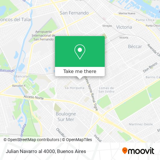 Mapa de Julian Navarro al 4000