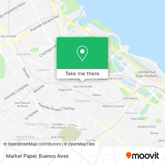 Mapa de Market Paper