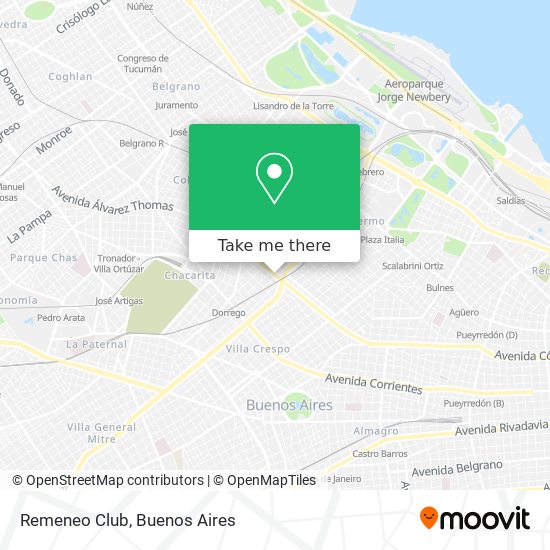 Remeneo Club map