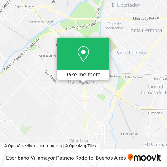 Escribano-Villamayor Patricio Rodolfo map