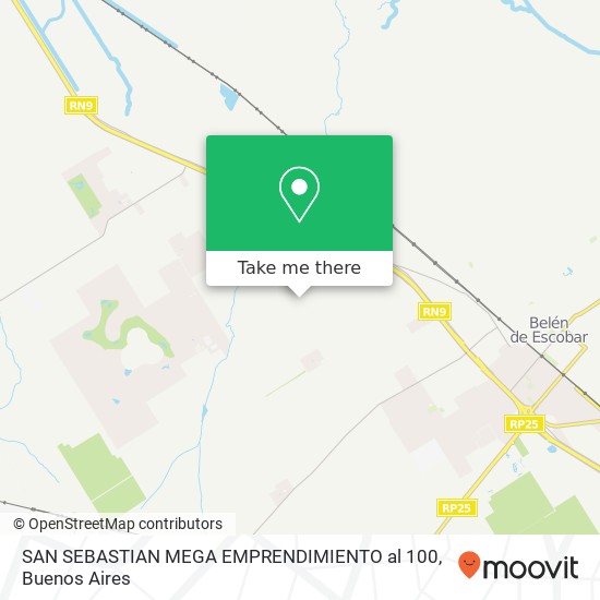 SAN SEBASTIAN   MEGA EMPRENDIMIENTO al 100 map