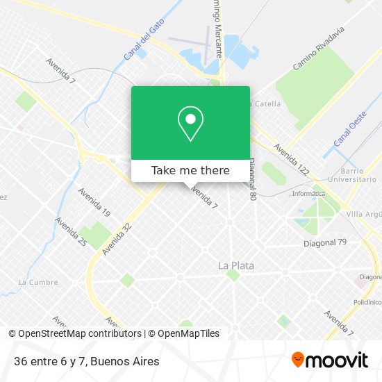 Mapa de 36 entre 6 y 7