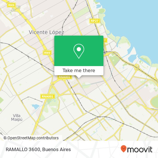 RAMALLO 3600 map