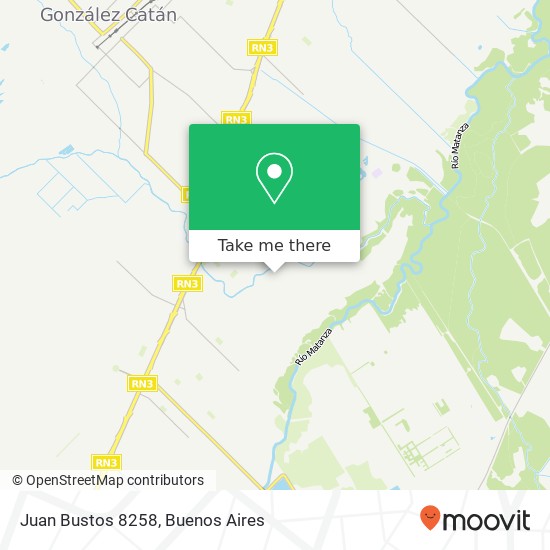 Juan Bustos 8258 map