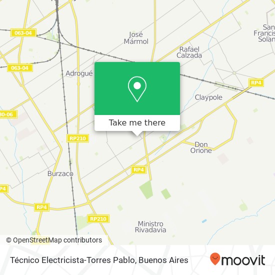 Técnico Electricista-Torres Pablo map