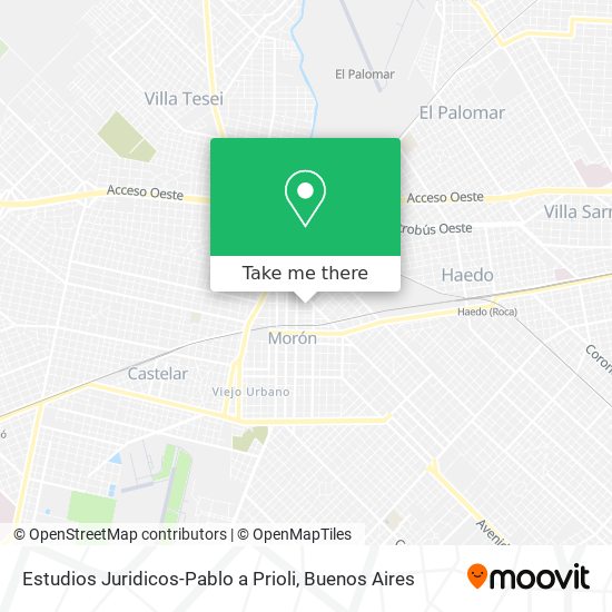 Estudios Juridicos-Pablo a Prioli map