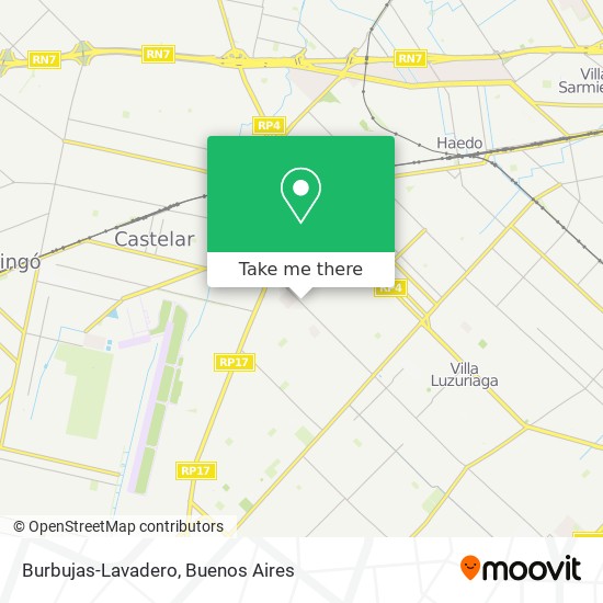 Burbujas-Lavadero map