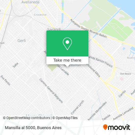 Mapa de Mansilla al 5000