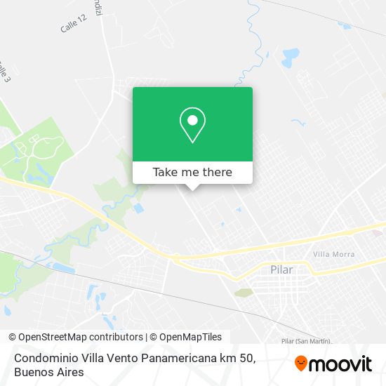 Condominio Villa Vento Panamericana km 50 map