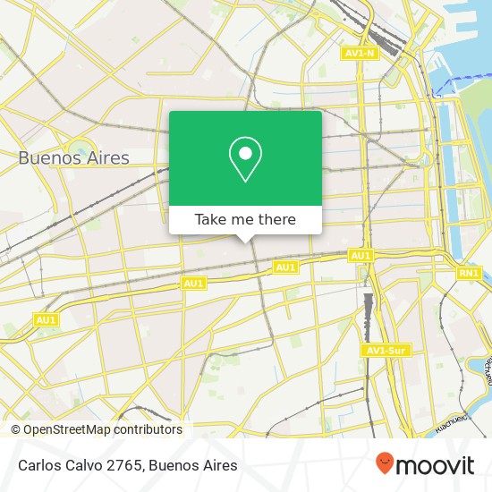 Carlos Calvo 2765 map