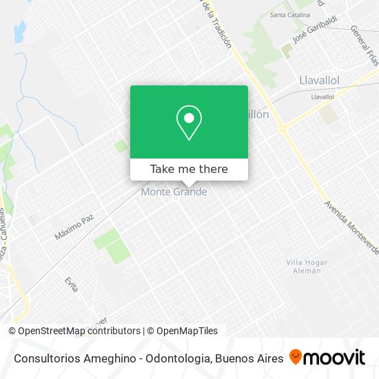 Consultorios Ameghino - Odontologia map