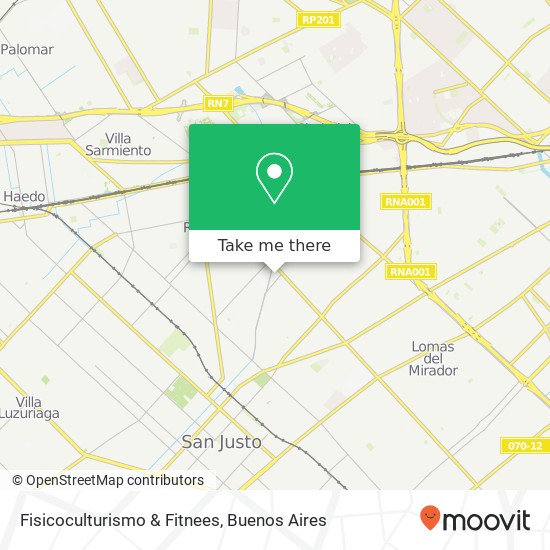 Fisicoculturismo & Fitnees map