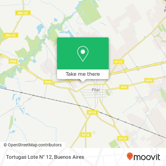 Tortugas Lote   N° 12 map