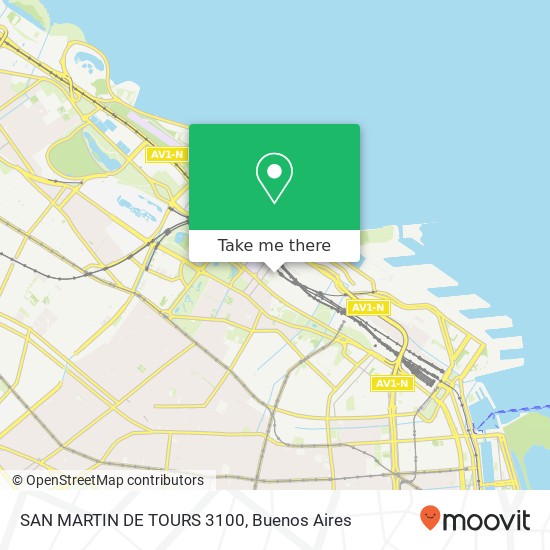 SAN MARTIN DE TOURS 3100 map
