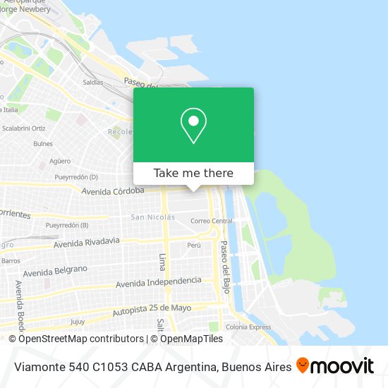 Viamonte 540  C1053 CABA  Argentina map