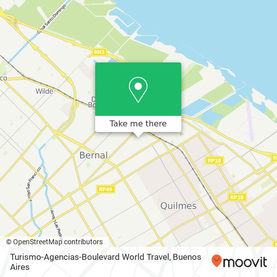 Mapa de Turismo-Agencias-Boulevard World Travel