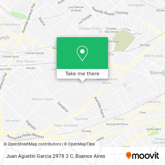 Juan Agustin Garcia 2978 2 C map