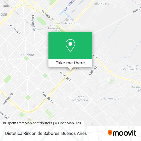 Dietética Rincón de Sabores map