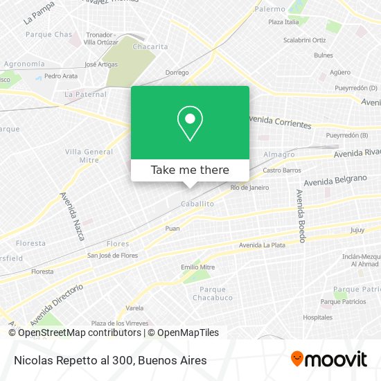 Nicolas Repetto al 300 map