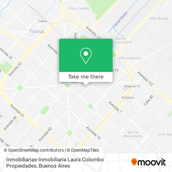 Mapa de Inmobiliarias-Inmobiliaria Laura Colombo Propiedades