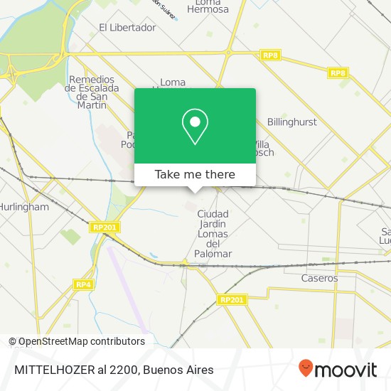 MITTELHOZER al 2200 map