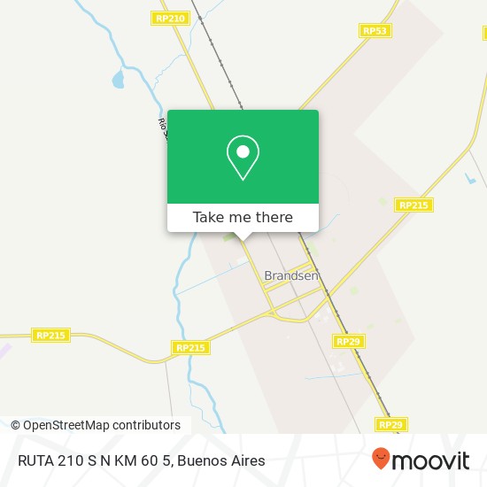 RUTA 210 S N KM 60 5 map