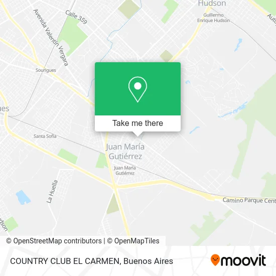 COUNTRY CLUB EL CARMEN map