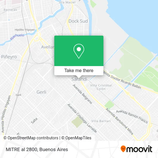 Mapa de MITRE al 2800