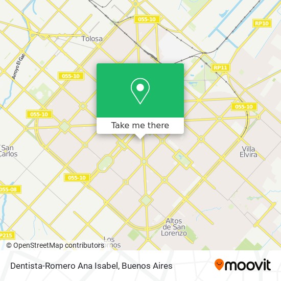 Dentista-Romero Ana Isabel map