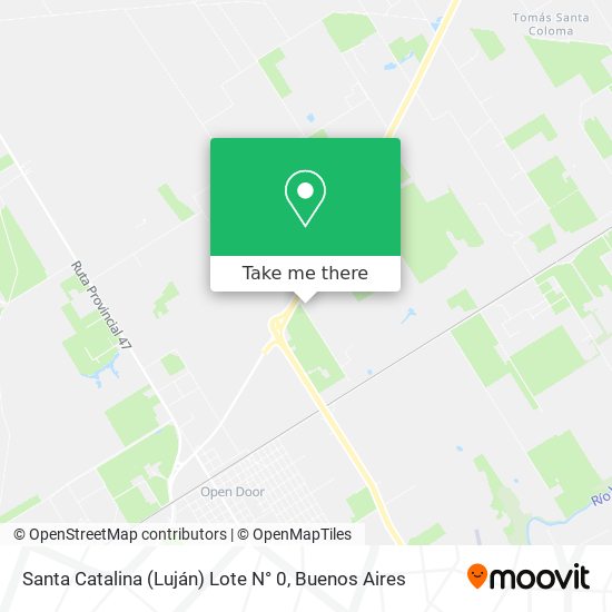 Santa Catalina (Luján) Lote   N° 0 map