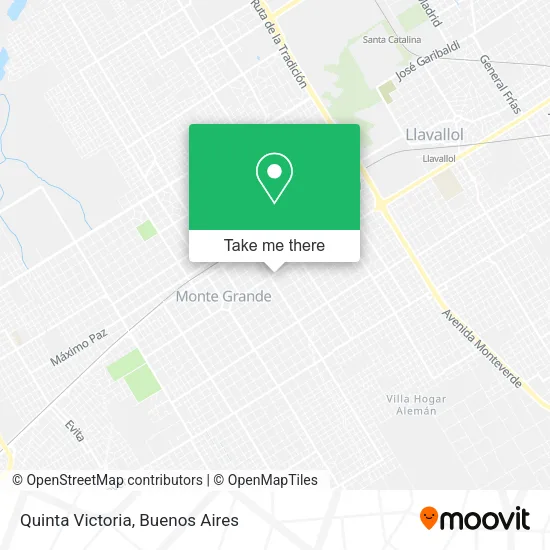 Mapa de Quinta Victoria