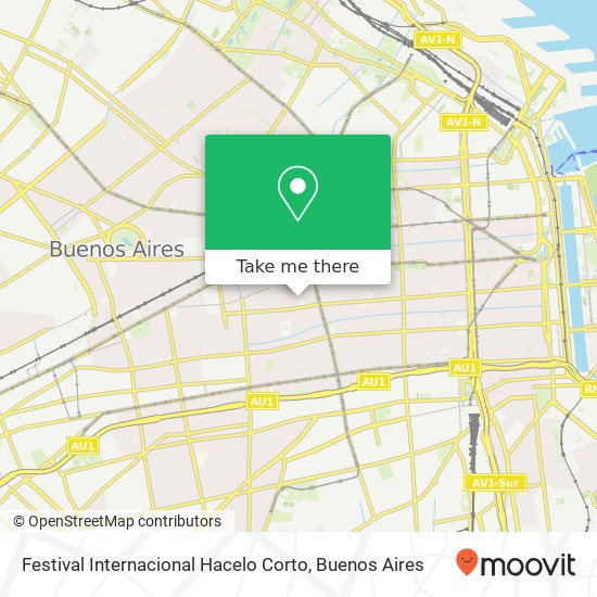 Mapa de Festival Internacional Hacelo Corto