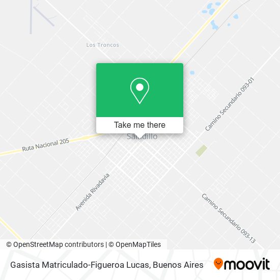 Gasista Matriculado-Figueroa Lucas map