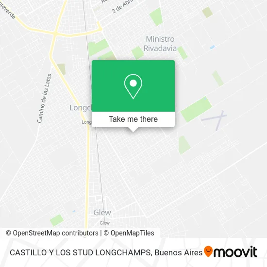 CASTILLO Y LOS STUD LONGCHAMPS map