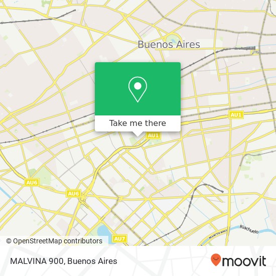 Mapa de MALVINA 900