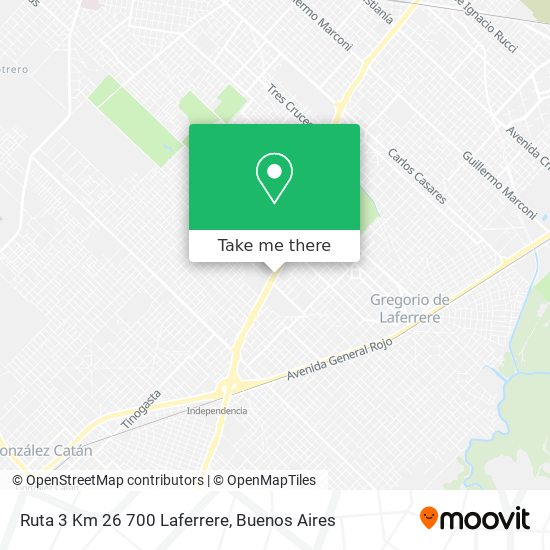 Ruta 3 Km 26 700 Laferrere map