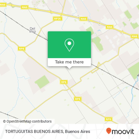 TORTUGUITAS BUENOS AIRES map