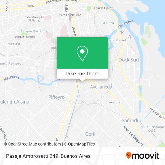 Pasaje Ambrosetti 249 map