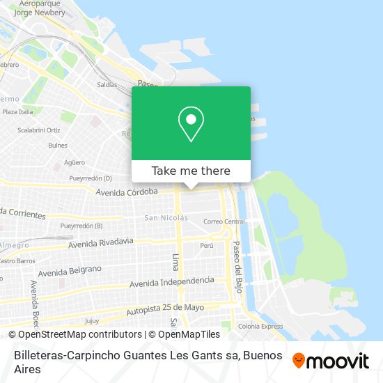 Billeteras-Carpincho Guantes Les Gants sa map