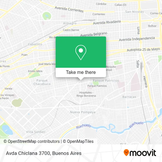Avda Chiclana 3700 map