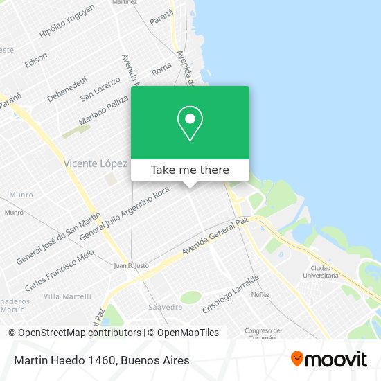 Martin Haedo 1460 map