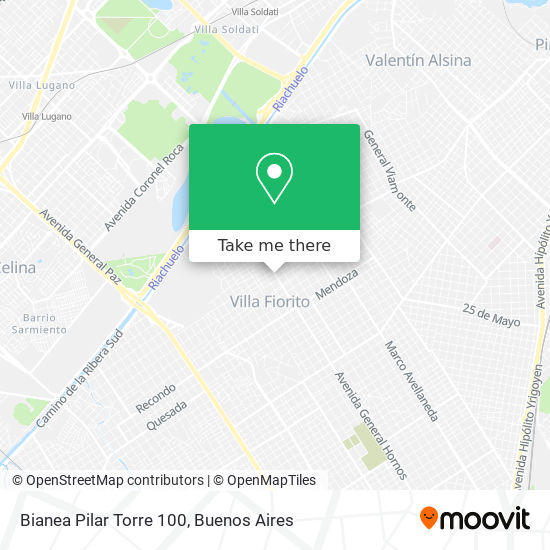 Bianea   Pilar Torre 100 map