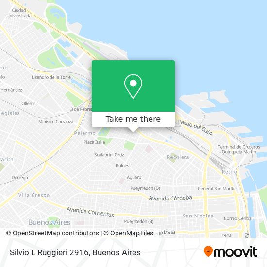 Silvio L  Ruggieri 2916 map