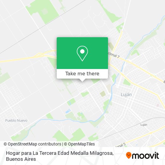 Hogar para La Tercera Edad Medalla Milagrosa map