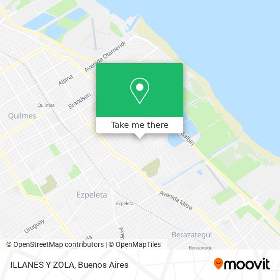Mapa de ILLANES Y ZOLA
